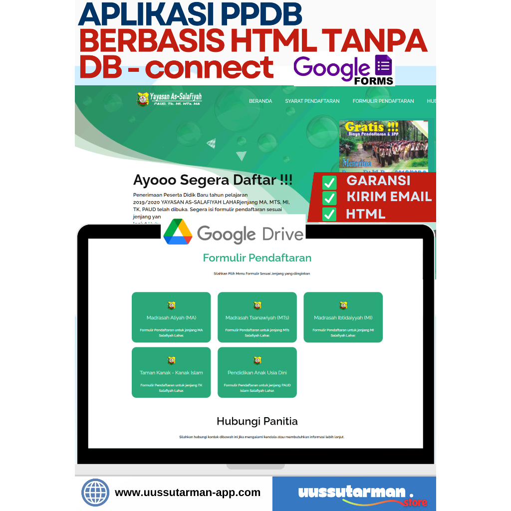 Jual Aplikasi PPDB Berbasis HTML | Shopee Indonesia