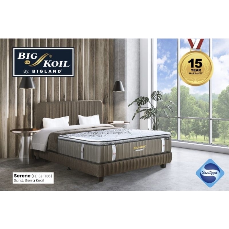 Jual Springbed Bigkoil SERENE.(SJ) | Shopee Indonesia
