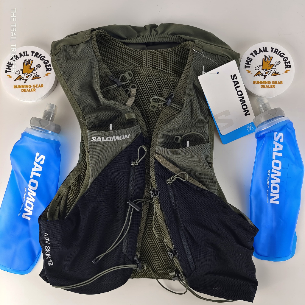Jual RUNNING VEST SALOMON ADV SKIN 12 UNISEX FLASK INCLUDED GRAPE