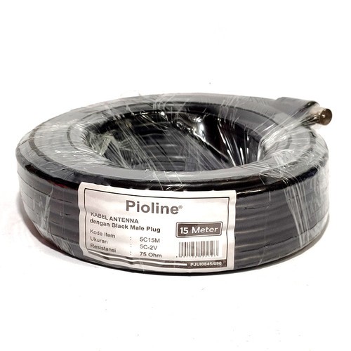 Jual KABEL ANTENA TV DIGITAL 15 METER PIOLINE / KABEL ANTENA 5C 15 ...