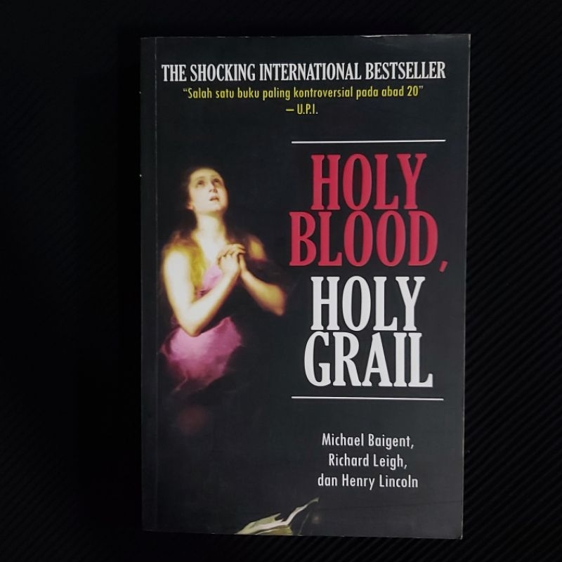 Jual Buku Original Novel Langka Holy Blood Holy Grail ︎ MICHAEL BAIGENT ...