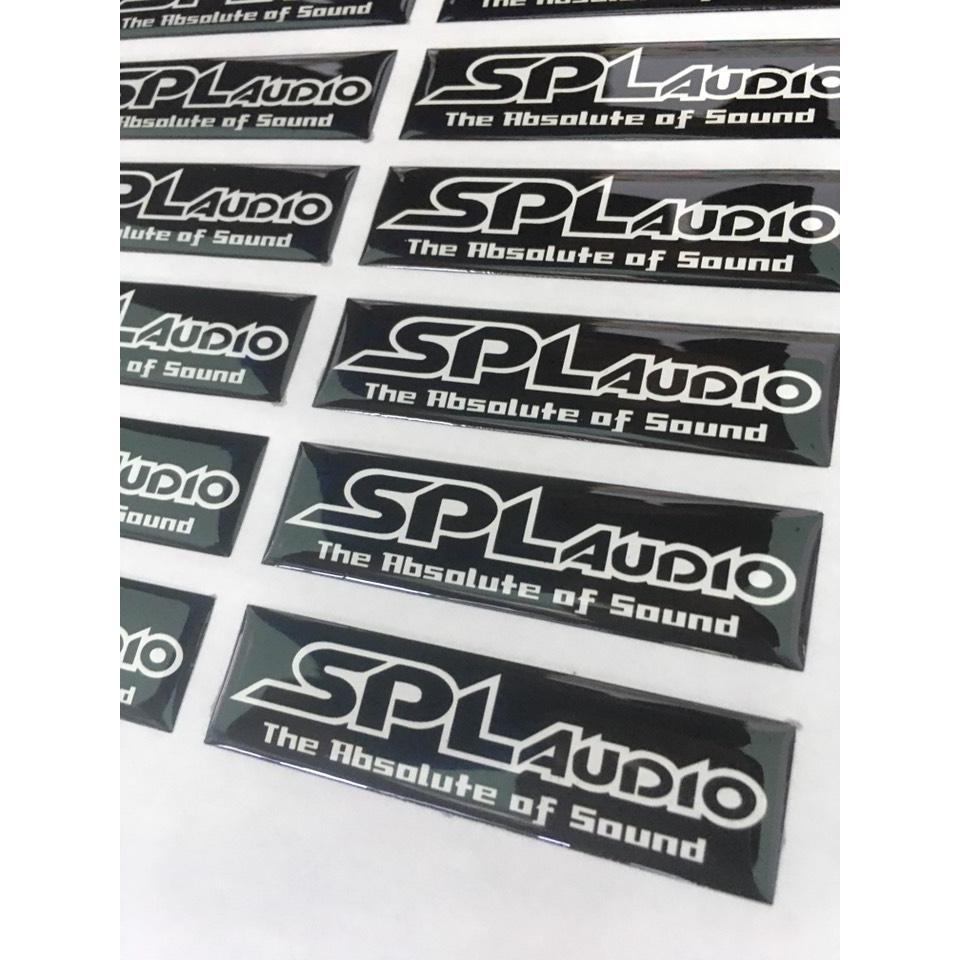 Jual STICKER SPL AUDIO EMBLEM RESIN TIMBUL | Shopee Indonesia