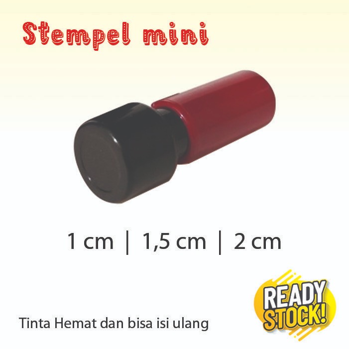 Jual Stempel Mini Desain Bisa Custom | Shopee Indonesia