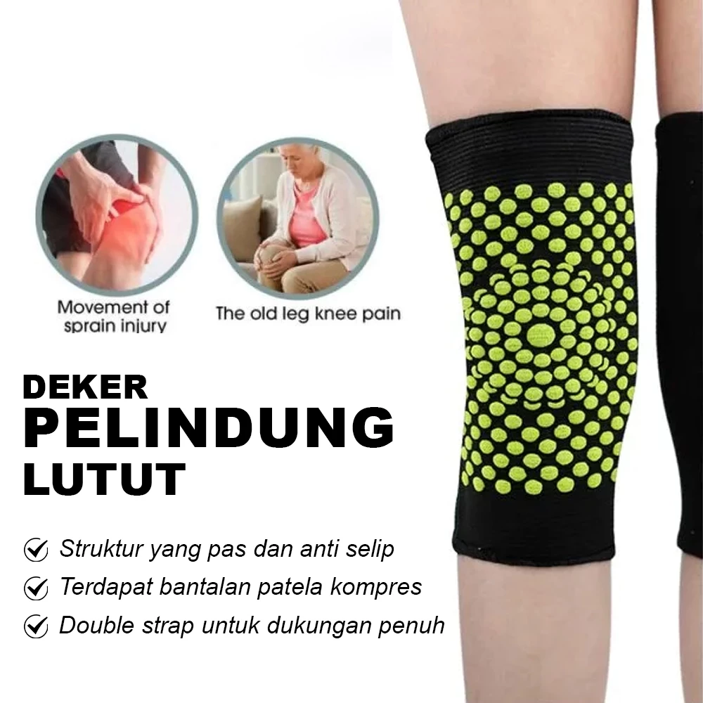 Knee Pad Elastis Running Fitnes Deker Pelindung Lutut Untuk OlahRaga | AutoStock