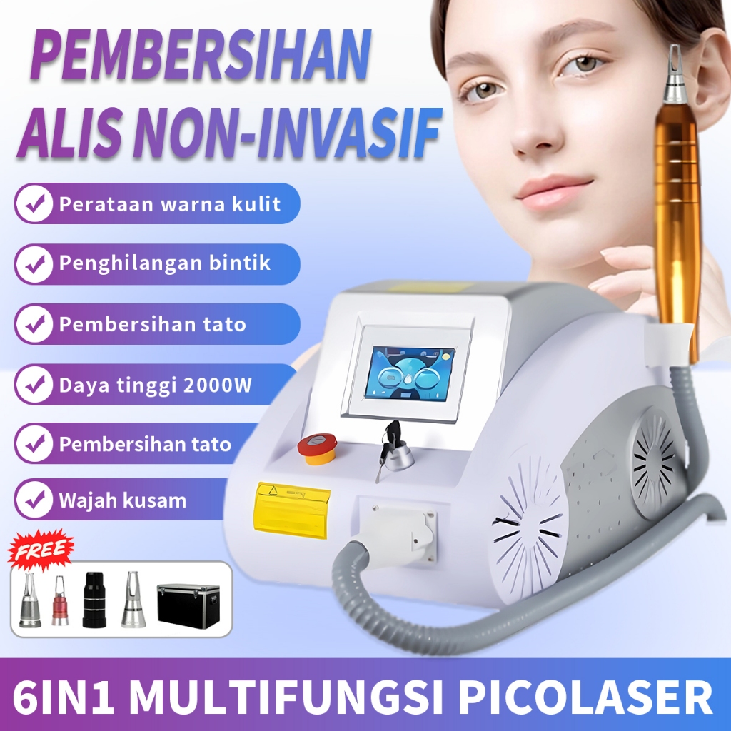 Jual Laser penghilang tato laser picosecond mesin hapus tato