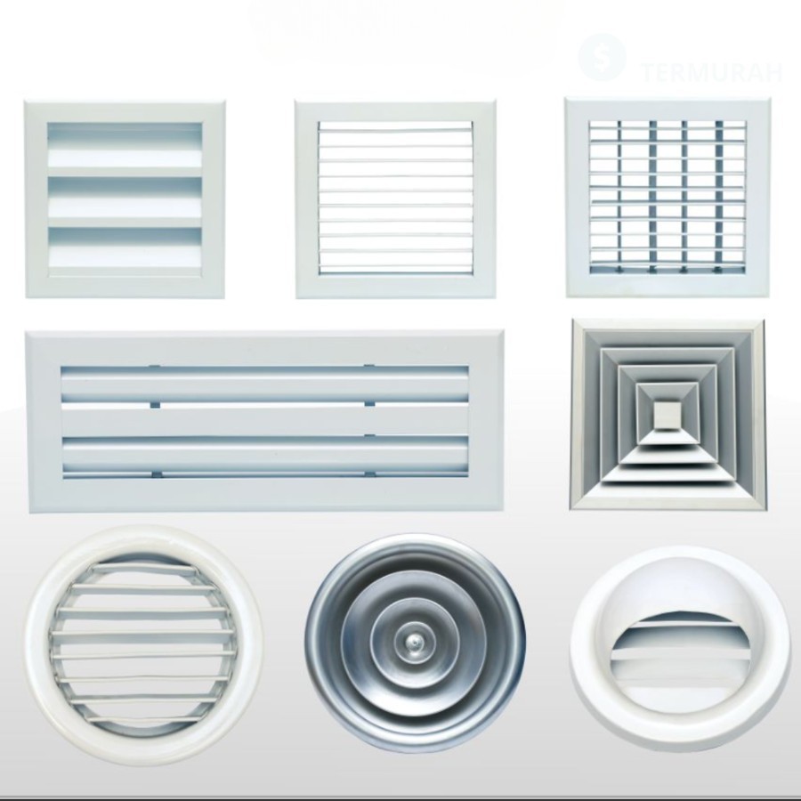 Jual RAG Grille/Grill AC Ducting /Return Air Grill ukuran 50x30cm ...
