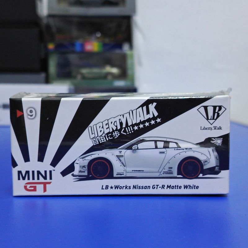 Jual minigt no 9 R35 matte white | Shopee Indonesia