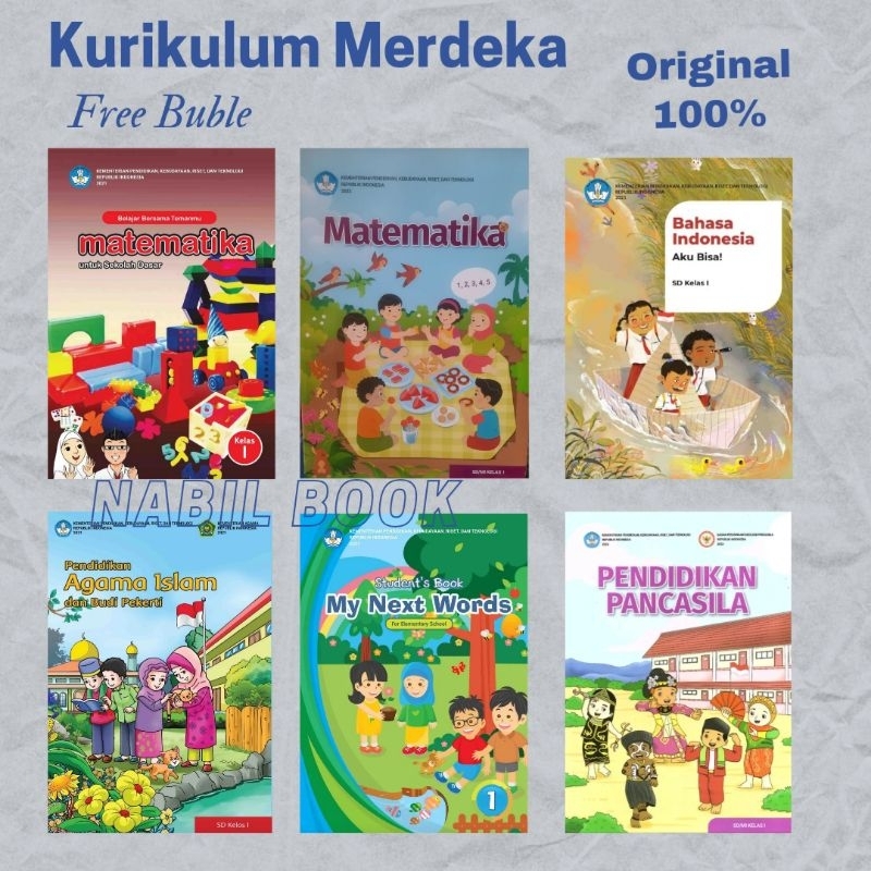 Jual Buku Siswa Kelas 1 SD Kurikulum Merdeka Diknas | Shopee Indonesia