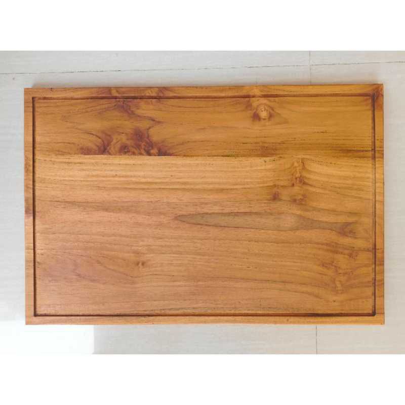Jual talenan jumbo 40x60 kayu jati Talenan Kayu Free Ukir Nama Talenan ...