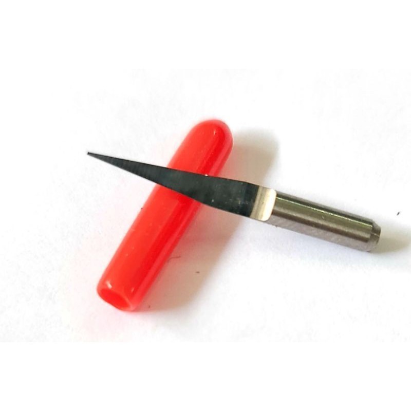 Jual Tungsten Carbide V-Shape 0.1 mm x 20° PCB / Mata Pisau / Engraving ...