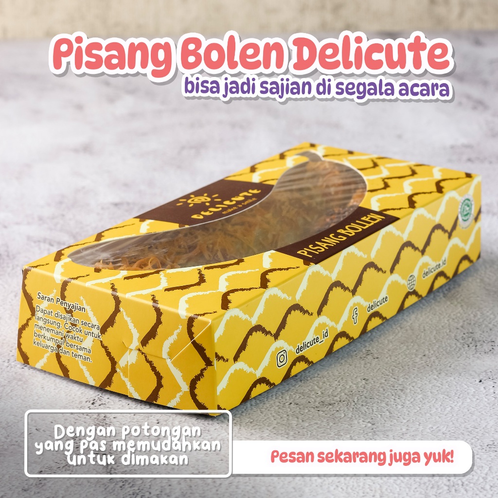 Jual PAKET FRESHY - BUNDLING PISANG BOLLEN + ROTI UNYIL (MIX RASA ...