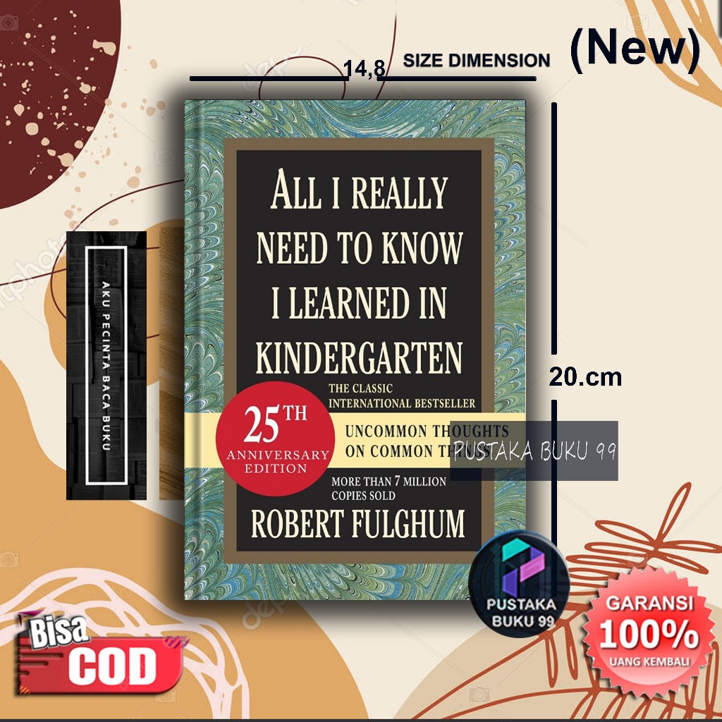 Jual All I Really Need to Know I Learned in Kindergarten by Robert ...