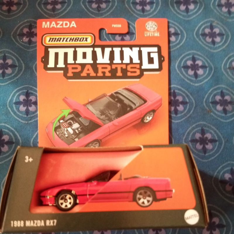 Jual MATCHBOX MOVING PARTS 1988 MAZDA RX7 | Shopee Indonesia