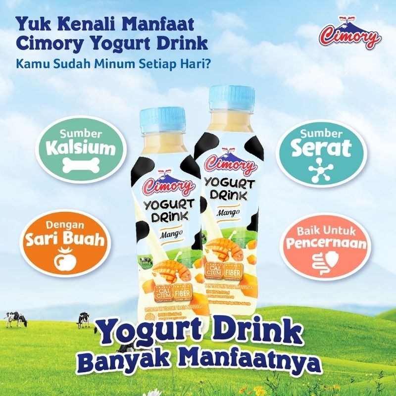 Jual YOGURT DRINK CIMORY 240ml YOGURT DRINK LOW FAT 240ml Shopee