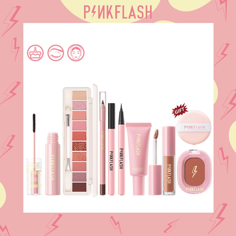 Jual PINKFLASH OhMyColor 1 Anniversary Makeup Beauty Sets The Hottest ...