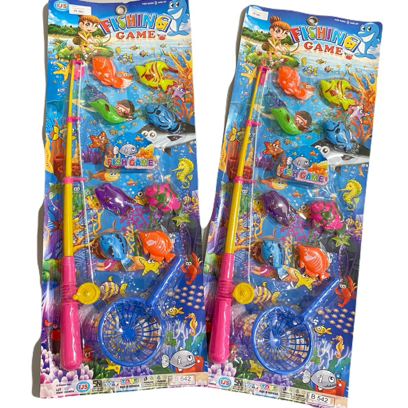 Jual Mainan Anak Alat Pancing Ikan Magnet Fishing Game | Shopee Indonesia