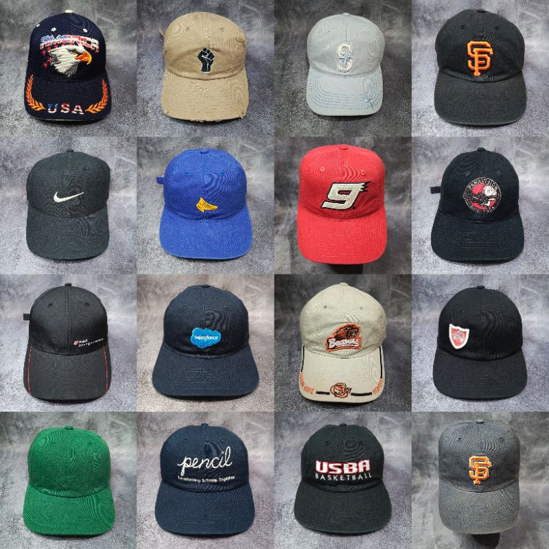 Jual THRIFT TOPI CASUAL SIMPLE CAP - Topi Second Preloved Branded ...