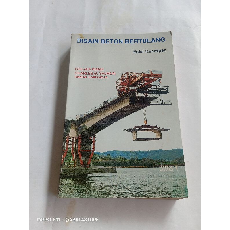 Jual BUKU DISAIN BETON BERTULANG JILID 1 EDISI KEEMPAT CHU KIA WANG ...