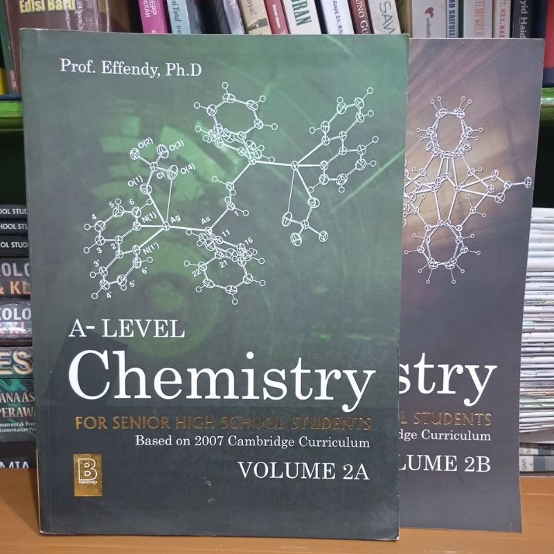 Jual A - Level Chemistry for Senior High School Student Volume 2A & 2B ...