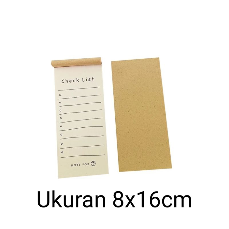 Jual NOTEPAD MEMO CHECK LIST TO DO LIST WEEKLY PLANNER | Shopee Indonesia