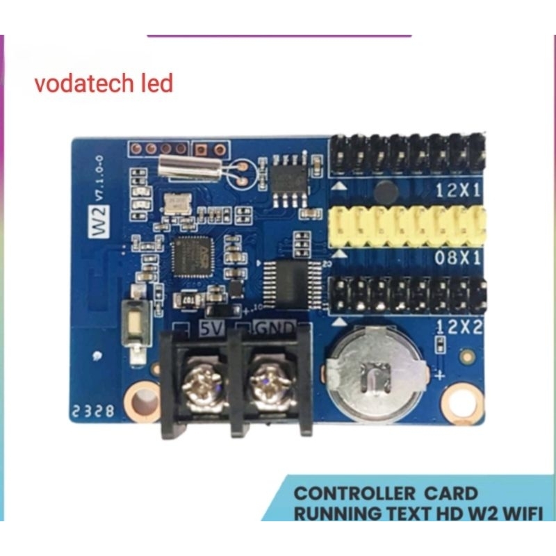 Jual Controller kontroller running text huidu HD-W2 wifi | Shopee Indonesia