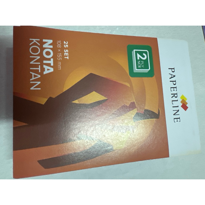 Jual Nota Kontan Paperline 2 Ply isi 50Lbr (2x25). 1 Pak (10Pcs ...
