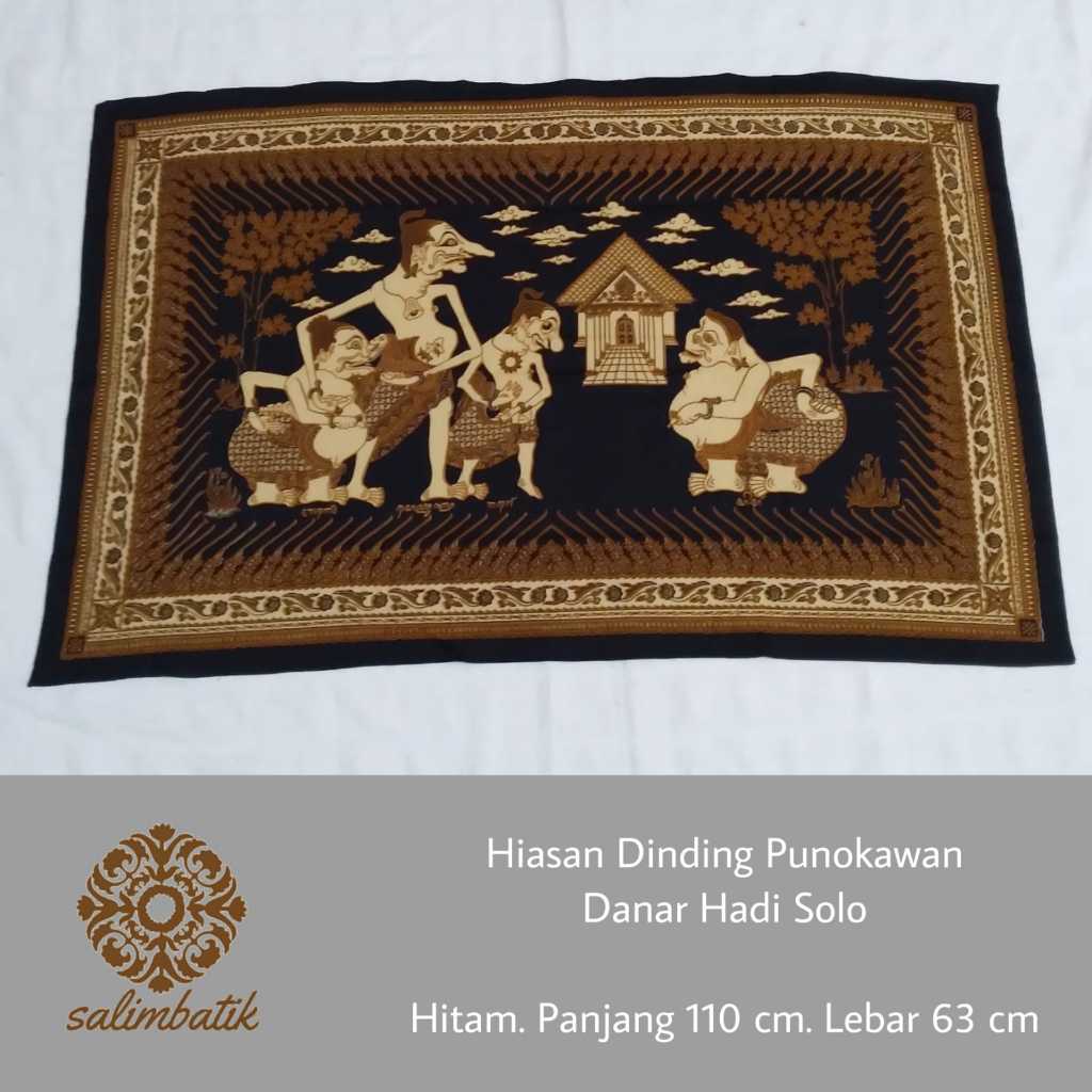 Jual Danar Hadi Hiasan Dinding Kain Motif Pewayangan Tradisional ...