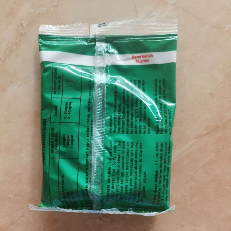 Jual Alkasit pembantu semen/ alkasit mowilex 50gram | Shopee Indonesia