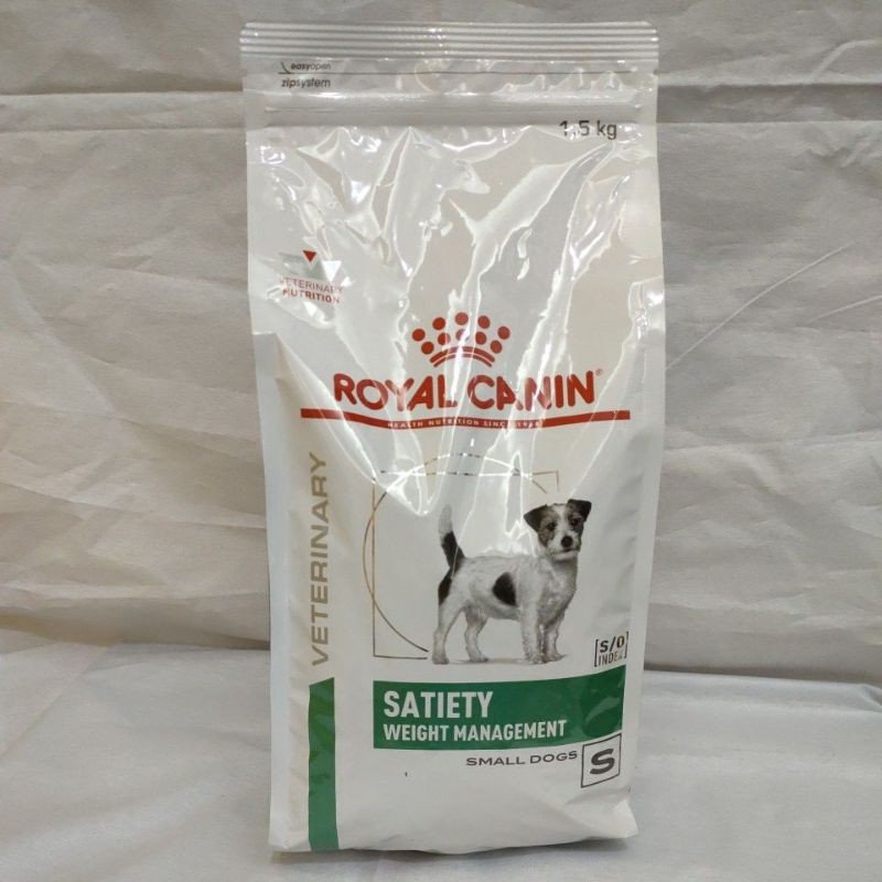 Jual ROYAL CANIN SATIETY WEIGHT MANAGEMENT SMALL DOG 1,5KG | Shopee ...