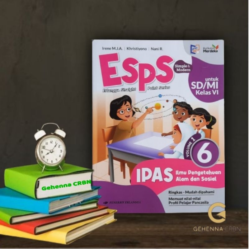 Jual ESPS IPAS | Ilmu Pengetahuan Alam Dan Sosial Untuk SD/MI Kelas 6 ...