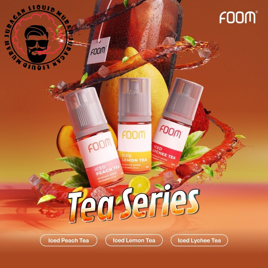 Jual Foom Tea Series Salt Nic Liquid Saltnic Ml Mg Authentic By Foom Shopee Indonesia