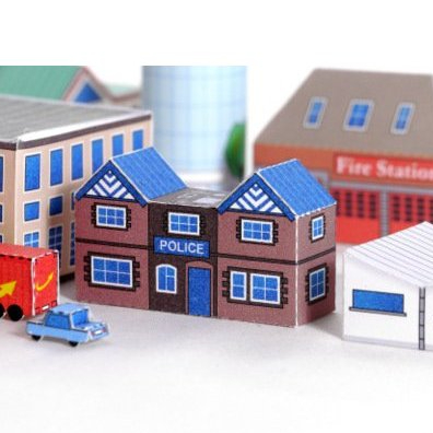 Jual DIY Papercraft Diorama Micro City Kerajinan Kertas | Shopee Indonesia