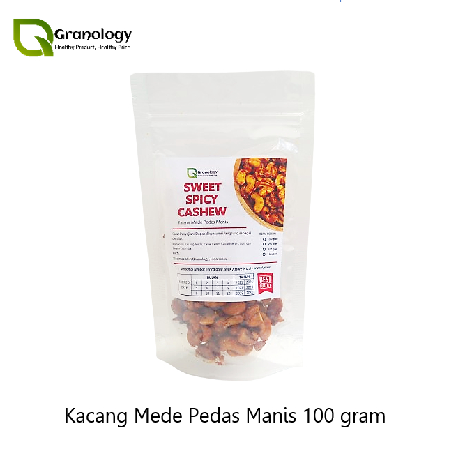 Jual Fried Sweet Spicy Cashew Nut / Mede Pedas Manis / Mede Thailand ...