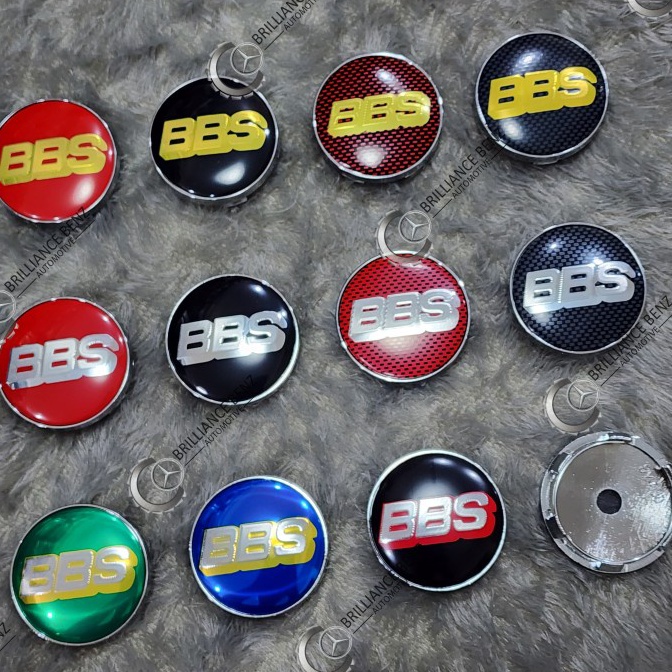 Jual DOP RODA VELG EMBLEM LOGO BBS 6MM WHEEL CENTER CAPS 6CM DOP RODA ...
