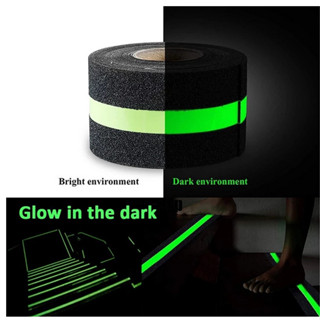 Jual Lis Tangga Pengaman Glow In The Dark Lakban Anti Slip Tangga Glow In The Dark Cm