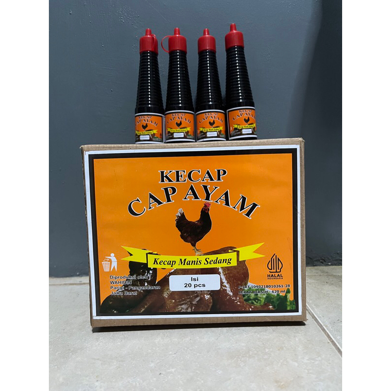 Jual Kecap Cap Ayam Pangandaran 1dus/20 botol | Shopee Indonesia