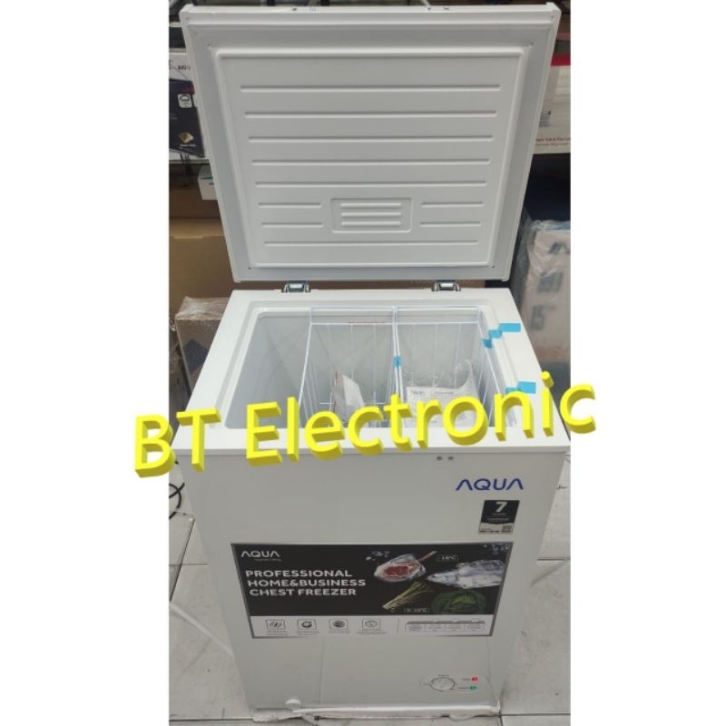 Jual Chest Freezer AQUA AQF 110FA AQF 110 Box Pembeku 100 Liter 96