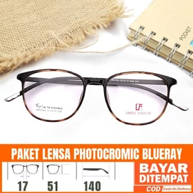 KACAMATA MINUS KACAMATA WANITA KACAMATA PHOTOCROMIC 5004 Kacamata Lentur Anti Patah Minus