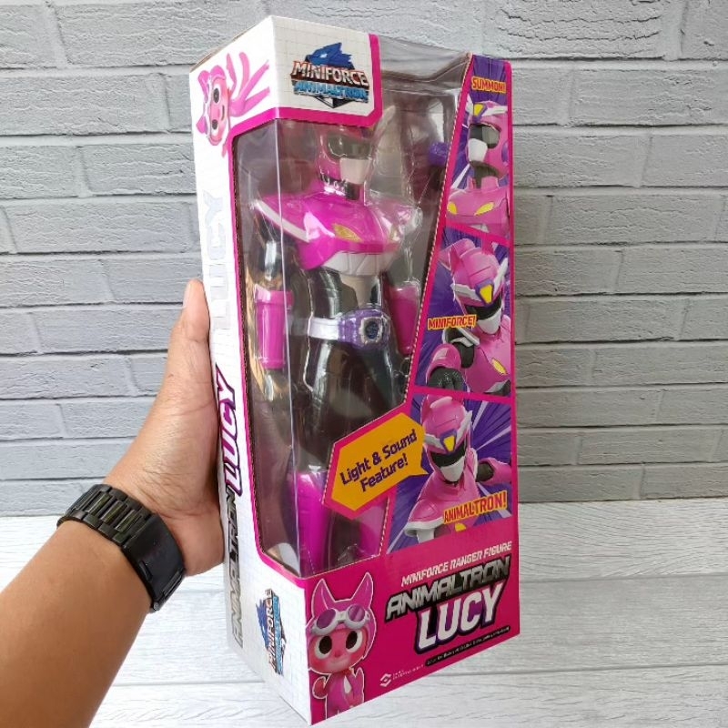 Jual MINIFORCE RANGER FIGURE ANIMALTRON LUCY SUMMON ACTION FIGURE ...