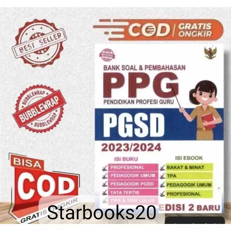 Jual BUKU BANK SOAL DAN PEMBAHASAN PPG PGSD TAHUN 2023/2024 | Shopee ...