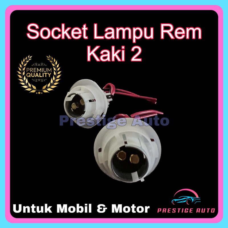 Jual Socket Fitting Bohlam Rem Kaki 2 Mobil & Motor - Soket Fiting ...