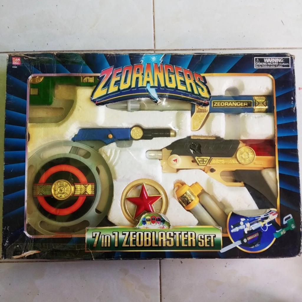 Jual Dx Power Rangers Zeo Chouriki Sentai Ohranger Weapon Set | Shopee ...