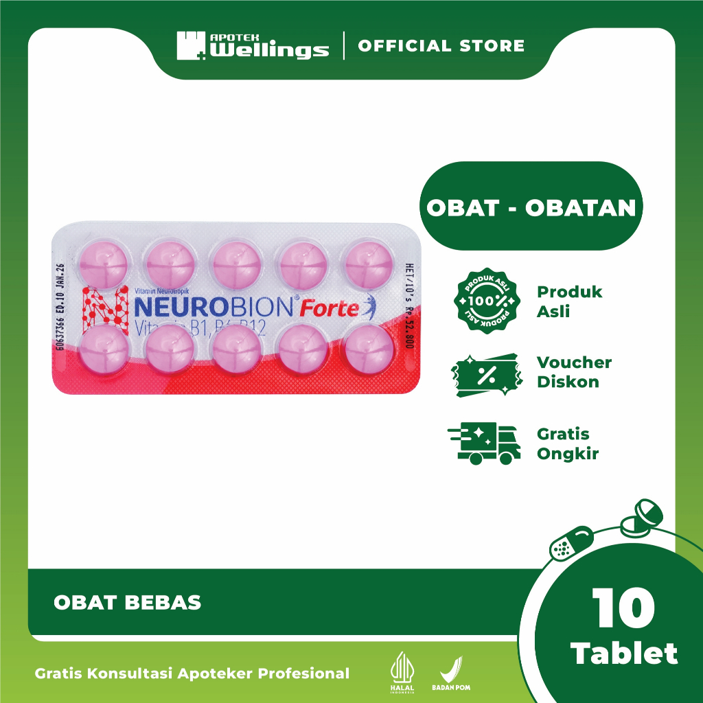 Jual Neurobion Forte Terlengkap & Harga Terbaru Juli 2026 | Shopee ...