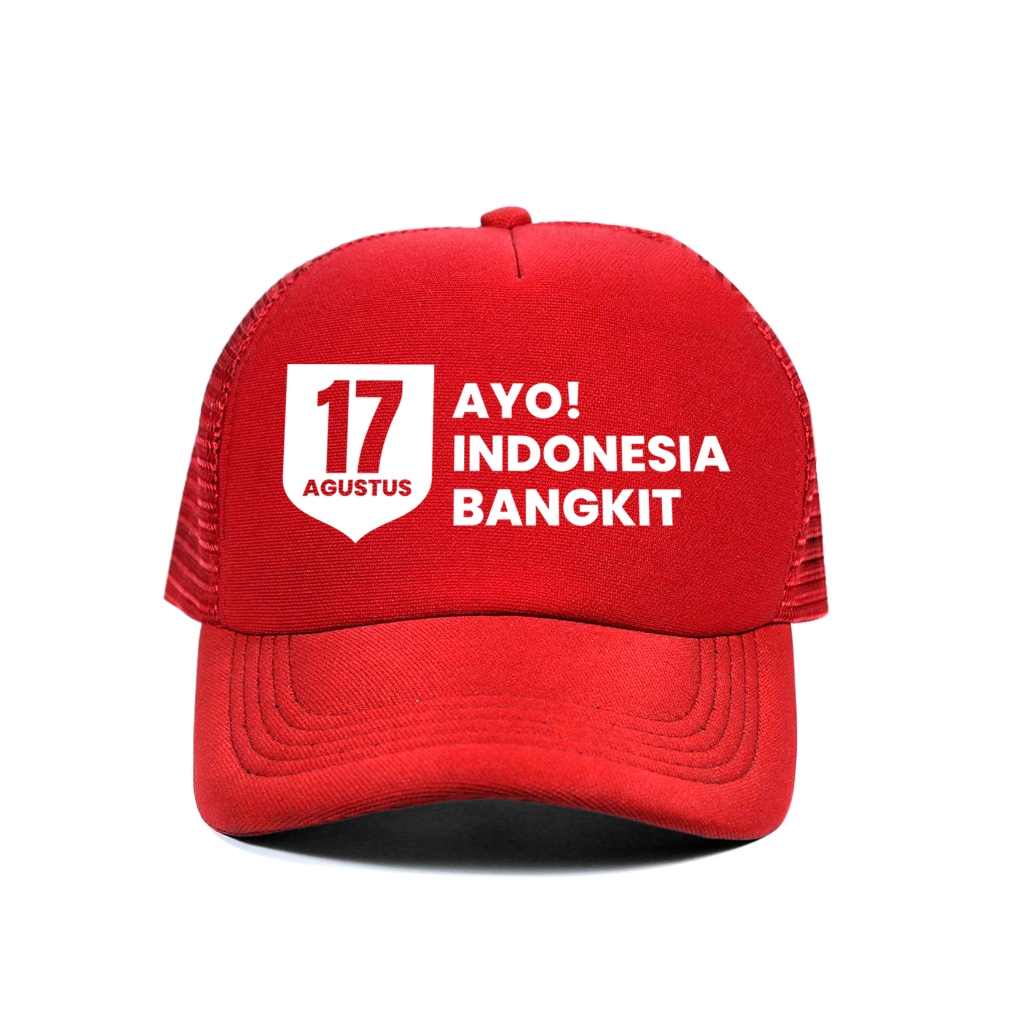 Jual Topi Trucker Dewasa HUT RI 17 Agustusan Kemerdekaan Agustus ...