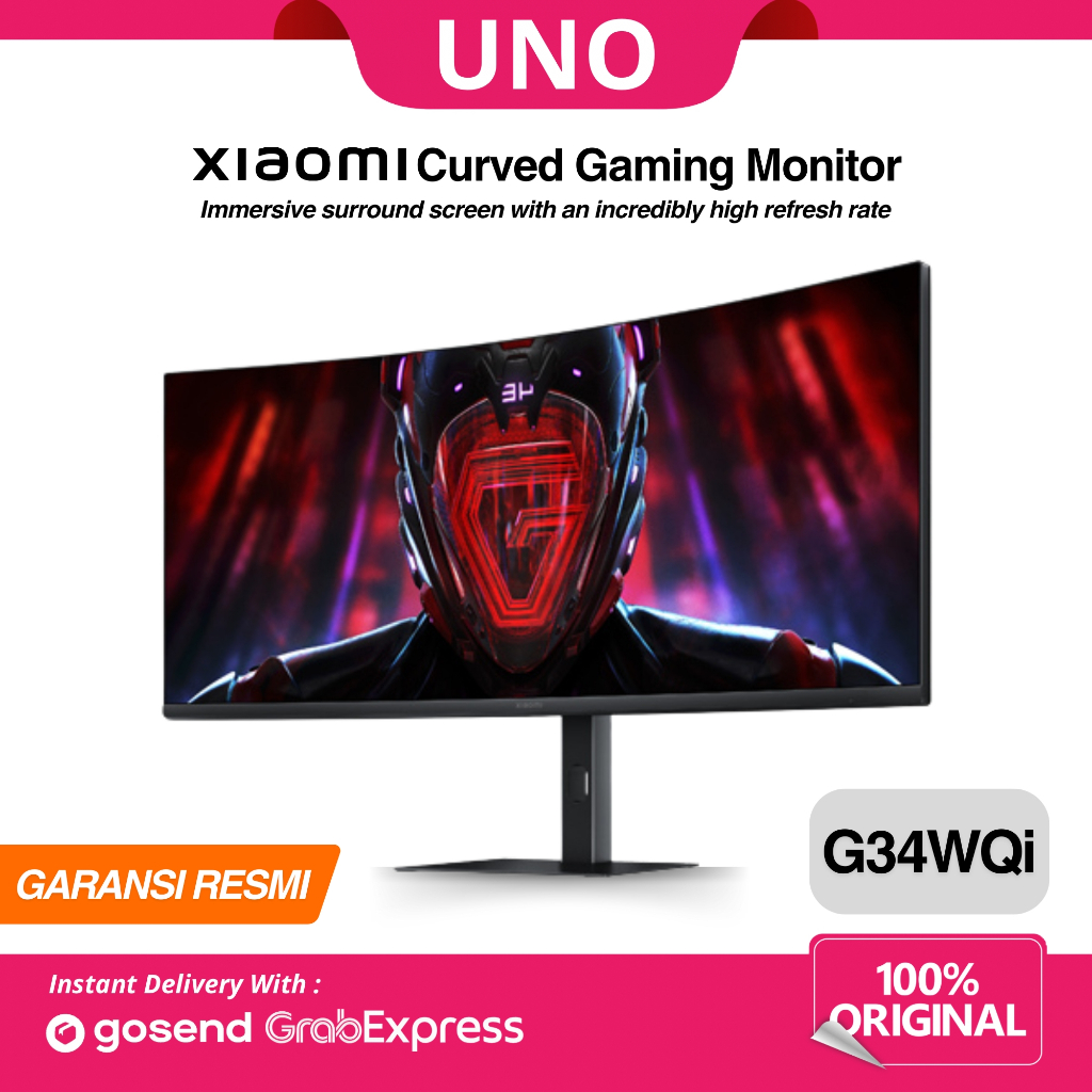Jual Xiaomi Mi Curved Gaming Monitor G34WQi 180Hz High Refresh Rate ...