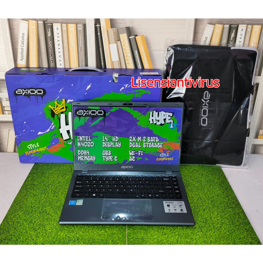 Jual Laptop Axioo MyBook Hype 1 Hype1 Intel N4020 4GB SSD 128GB Windows