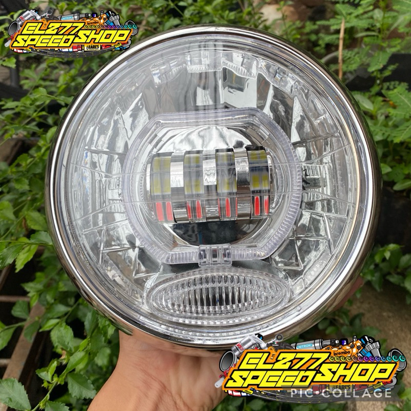 Jual Reflektor Batok Lampu Depan Suziki Thunder Set Biled Kedok