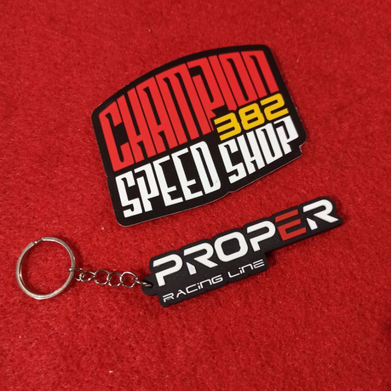 Jual Key Chain Gantungan Kunci PROPER RACING LINE Original | Shopee ...