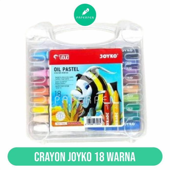 Jual KODE W13L CRAYON JOYKO 18 WARNA Shopee Indonesia