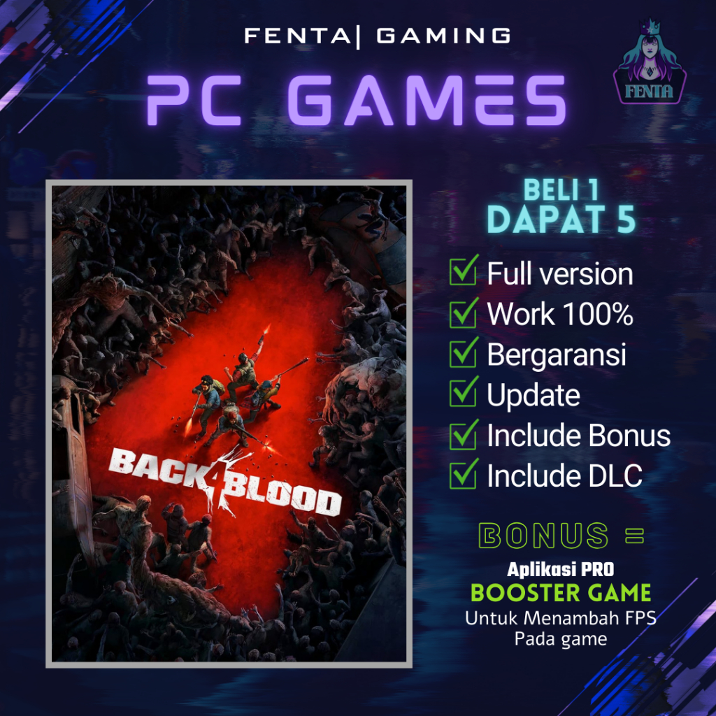Jual BACK 4 BLOOD ULTIMATE EDITION - GAME PC - GAME LAPTOP | Shopee ...